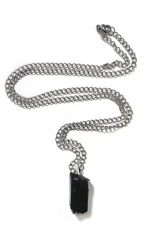 Open image in slideshow, Black Tourmaline Necklace
